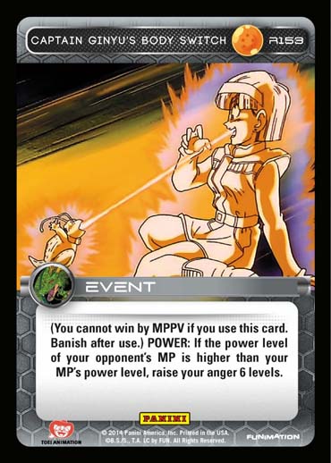 Captain Ginyu's Body Switch (FOIL)